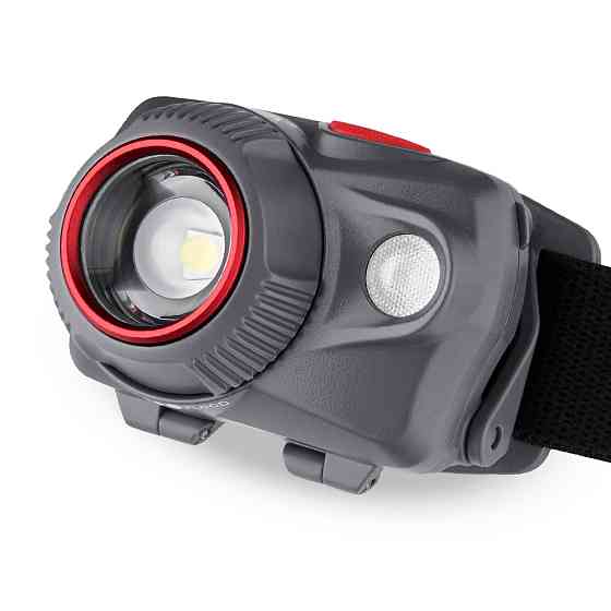 Ліхтар налобний Brevia 580Lm, Focus Control, 3xAAA, IP64 білий/червоний Львів