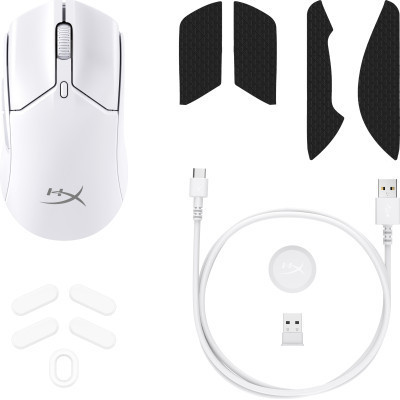 Мишка HyperX Pulsefire Haste 2 Mini Wireless White (7D389AA) Вінниця - фото 6