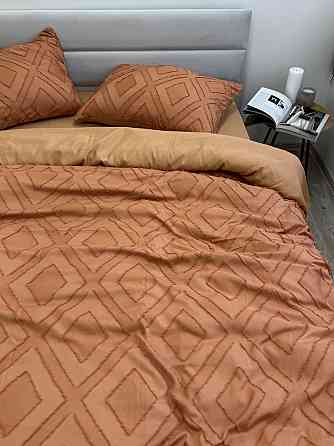 Ecotton Комплект постільної білизни Ecotton Jaquard Сімейний 150х215 см помаранчевий Orange Коломия