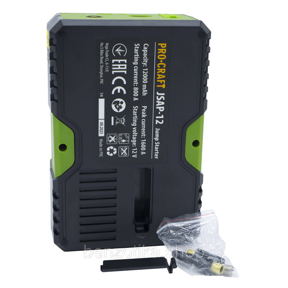 Пуско-зарядний пристрій Proсraft JSAP12 Київ - фото 6