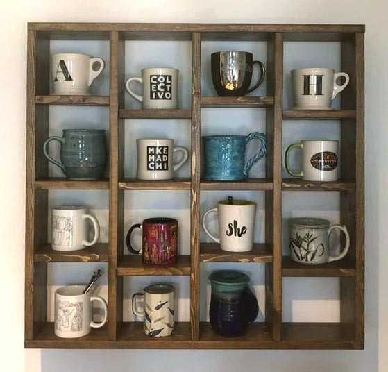 Полиця для чашок "Кармір" капучино Миколаїв - фото 1