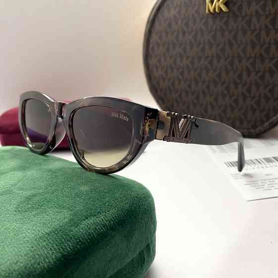 Женские солнцезащитные очки Max Mara (3610) коричневые Киев
