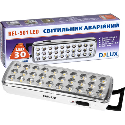 Світильник Delux REL-501 30 LED 2W (90016960) Вінниця - фото 1