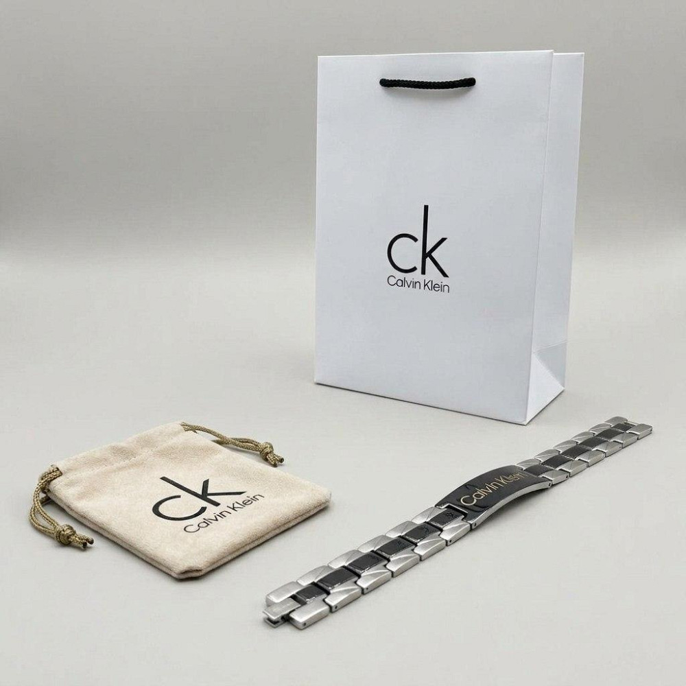 Мужской брендовый браслет Calvin Klein из нержавеющей стали (30112) Киев - изображение 7