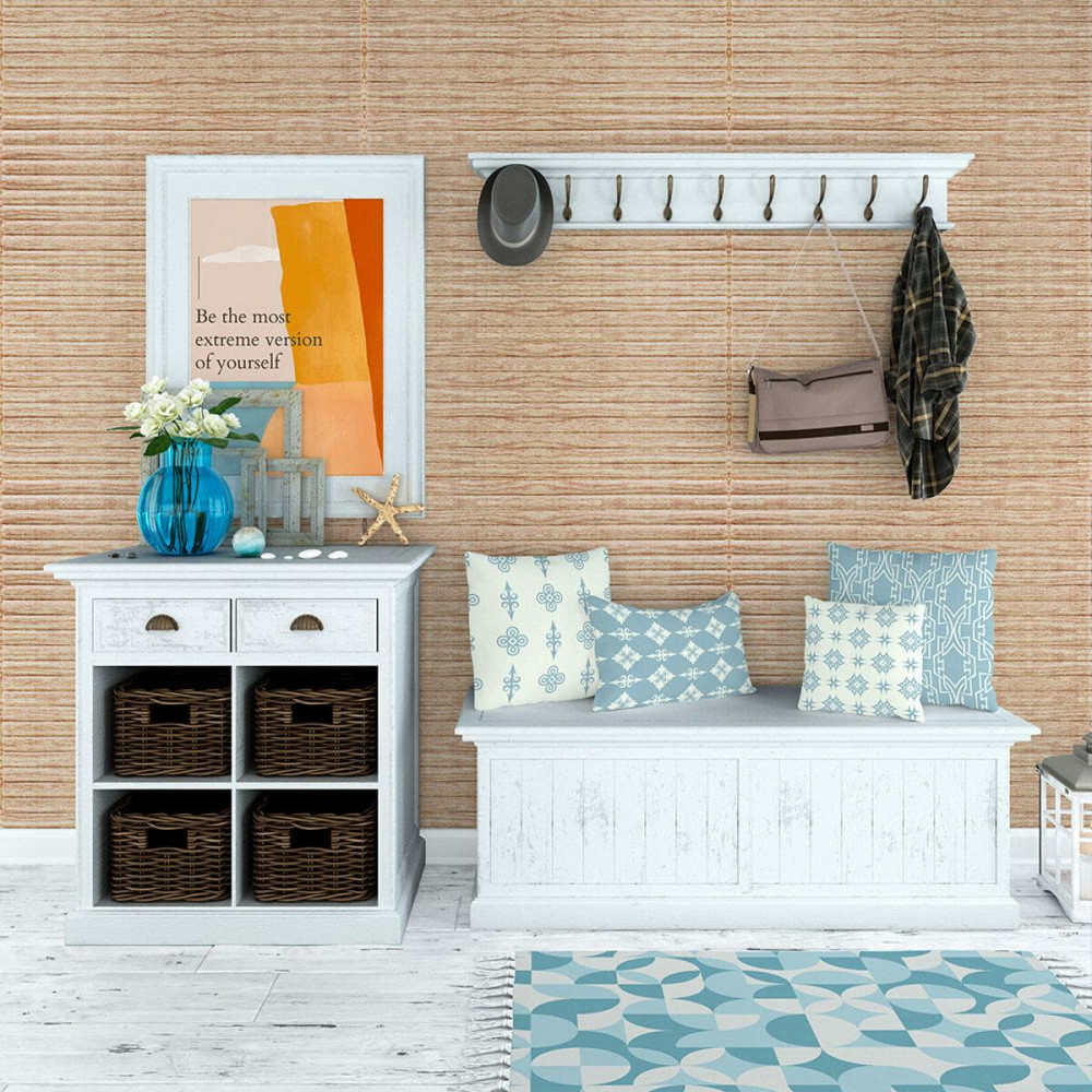 Самоклеющаяся декоративная 3D панель 700x700x5мм Бамбук Бежевый (077) SW-00000350 Киев - изображение 5