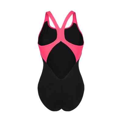 Купальник Arena Dreamhline Swimsuit V Back 008328-500 чорний, фіолетовий, бірюзовій 36 (3468337427940) Вінниця