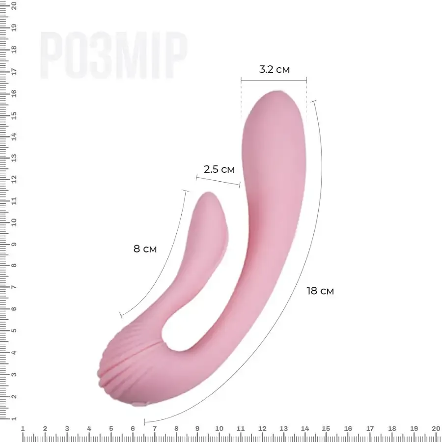 Вібратор Adrien Lastic G-wave вагінально-кліторальний, 2 мотори, універсальний Львов - изображение 2