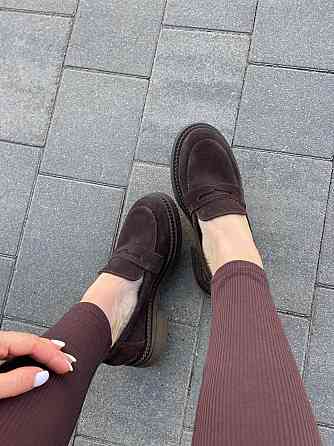 Zemira Туфлі жіночі ZEMIRA Астра/миндаль шоколадні (весна-осінь, замша натуральна) (5797) 40 Коломия