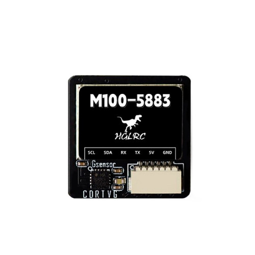 GPS модуль HGLRC M100-5883 с компасом и антенной FPV дрона Винница - изображение 3