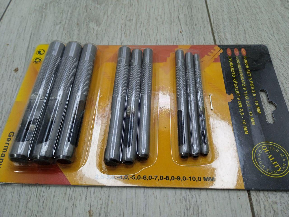 Набор просечек 2,5-10мм 8шт. в наборе Харьков - изображение 2