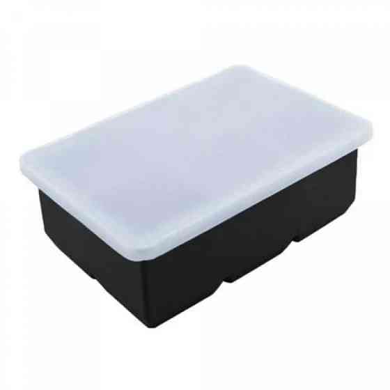 Силіконова форма для льоду з кришкою на 6 осередків Вінниця