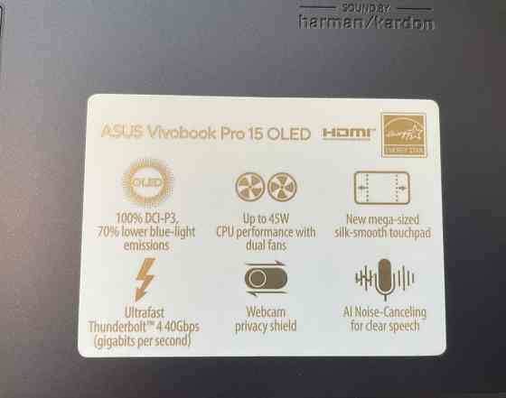 Ноутбук 15" Asus Vivibook Pro 15 OLED K3500P Київ