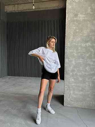 Довга футболка жіноча оверсайз Білий 42/46 Харків