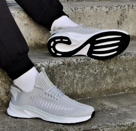 Кроссовки Adidas Мужские Серые Адидас BOOST (размеры: 41,42,43,45) Днепр