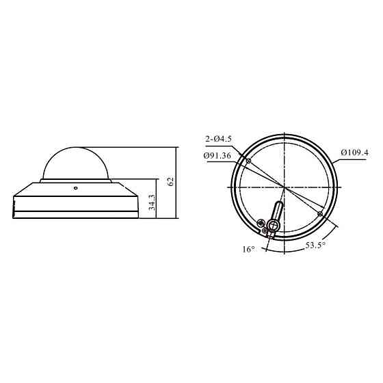 IP-відеокамера з WiFi 6 5Mp TVT TD-9557S4-C(D/WP/AR1) White f=2.8mm з мікрофоном (77-00473) Київ