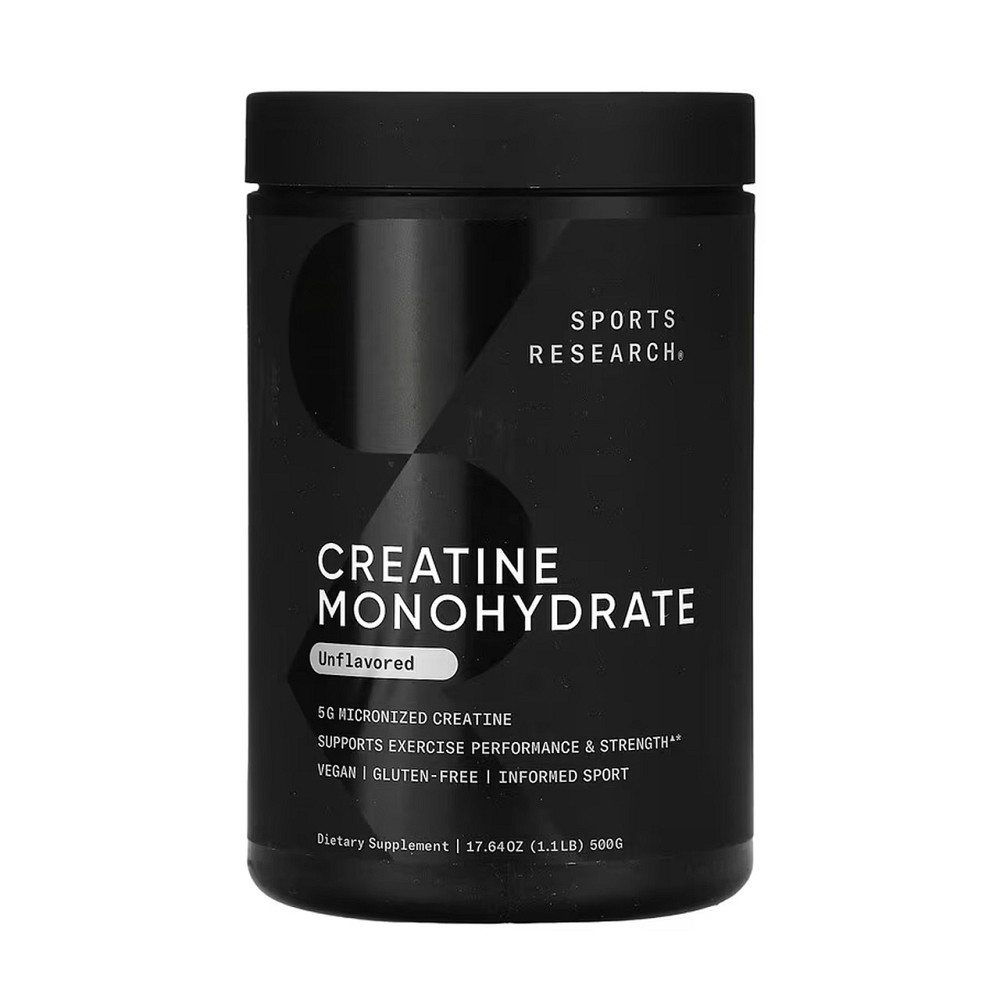 Креатин Sports Research Creatine Monohydrate 500g Київ - фото 1