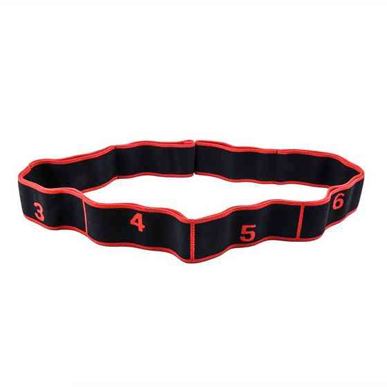 Еспандер гумова-стрічка Elastiband BJOY NE-ELASTI-2R, червоно-чорна Вінниця