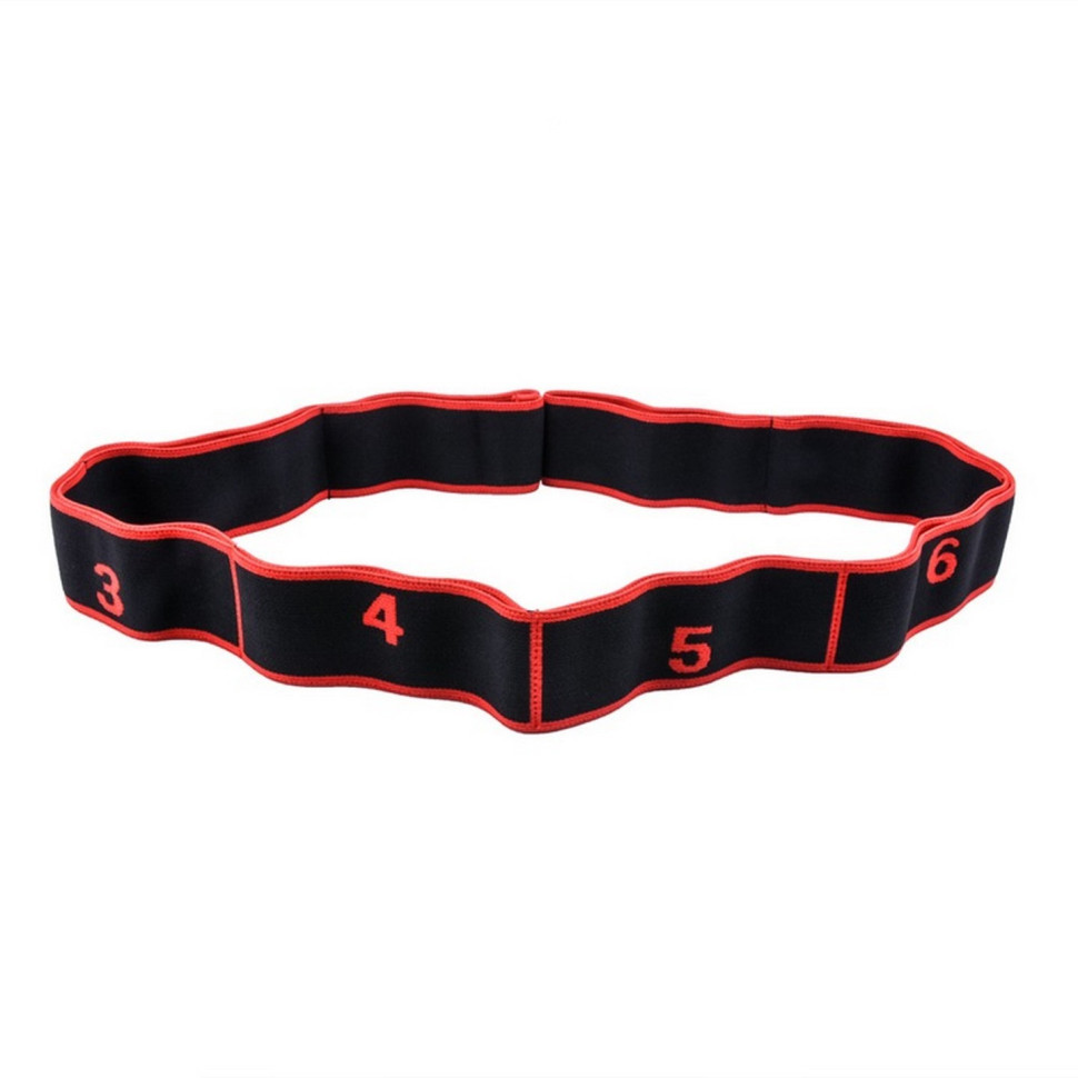 Еспандер гумова-стрічка Elastiband BJOY NE-ELASTI-2R, червоно-чорна Вінниця - фото 1