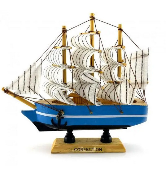 Статуетка сувенір Вітрильник Київ - фото 1