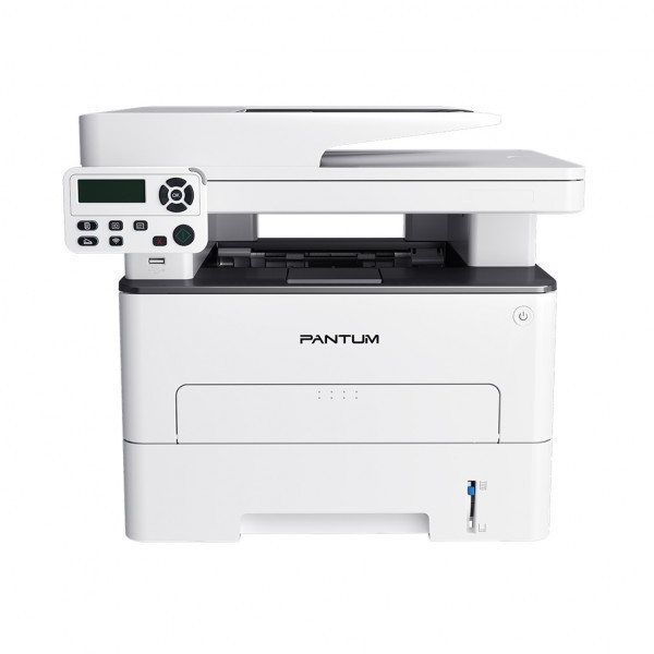 БФП А4 Pantum M7100DW (33 стор/хв, 1200x1200 dpi, duplex, ADF, Wi-Fi, Ethernet, білий) (M7100DW) Київ - фото 1