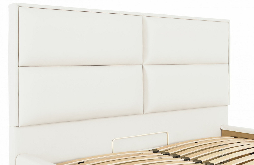 Кровать Двуспальная Sheffield VIP 160 х 190 см Fly 2200 С дополнительной металлической цельносварной рамой Белый Киев - изображение 10