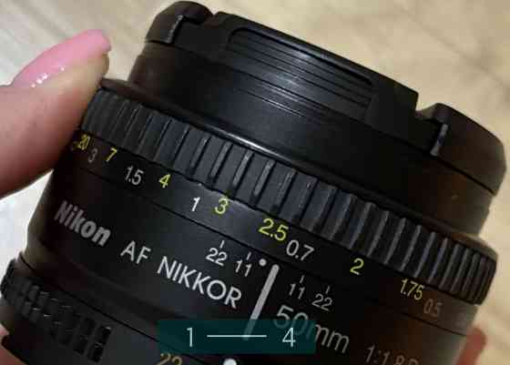 Объектив NIKKOR 50mm. F1.8 Киев