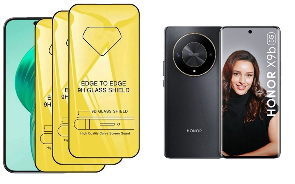 Захисне скло DefenzoGlass для Honor X9b – подвійна міцність Київ - фото 3