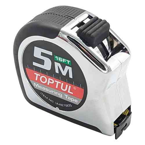 Рулетка професійна 5 м*19 мм TOPTUL IAAE1905 Чернігів
