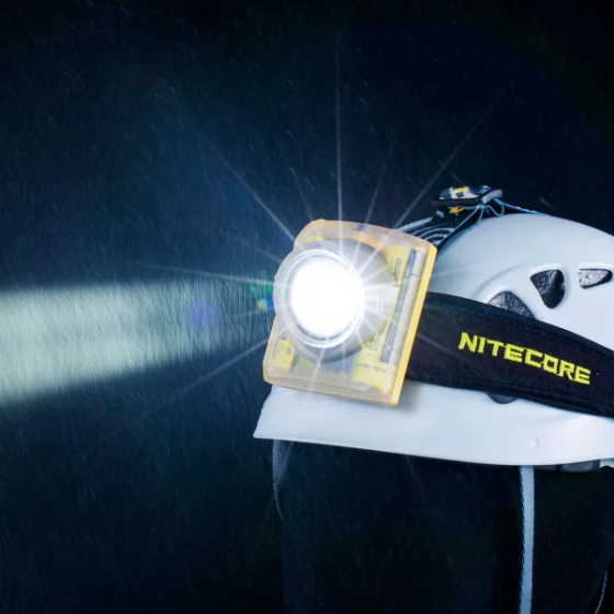 Налобний ліхтар Nitecore EH1 6500К з білим та червоним світлом (вибухозахисний) Вінниця