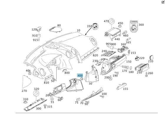 Mercedes-Benz  A2086800465 7C45 Кріпильне кільце замку запалювання CLS C219 E-class W211 ML W164 R-class short W251 C-class W203 CLK Coupe C209 SLK R1 Одеса