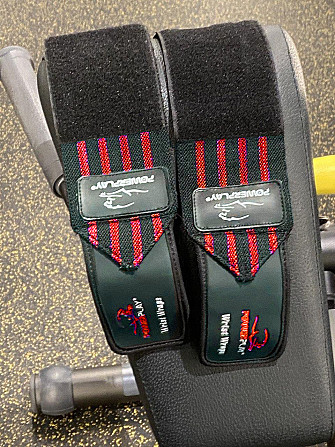 Кистьові бинти PowerPlay 3081 Gym WristT Wraps Чорно-Червоні Каменское - изображение 7