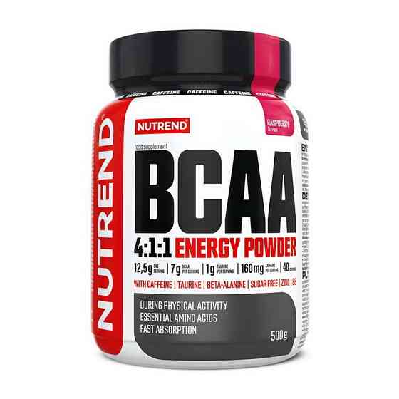 BCAA 4:1:1 Energy Powder (500 g, orange) Луцьк