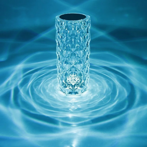 Хрустальная лампа-ночник Crystal сенсорное управление + пульт Київ