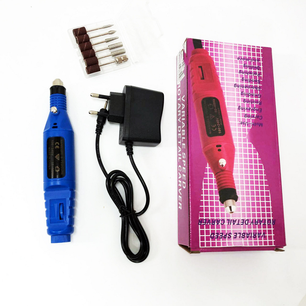 Портативный электрический фрезер для маникюра и педикюра, Портативный маникюрный аппарат AH-82 Львов - изображение 3