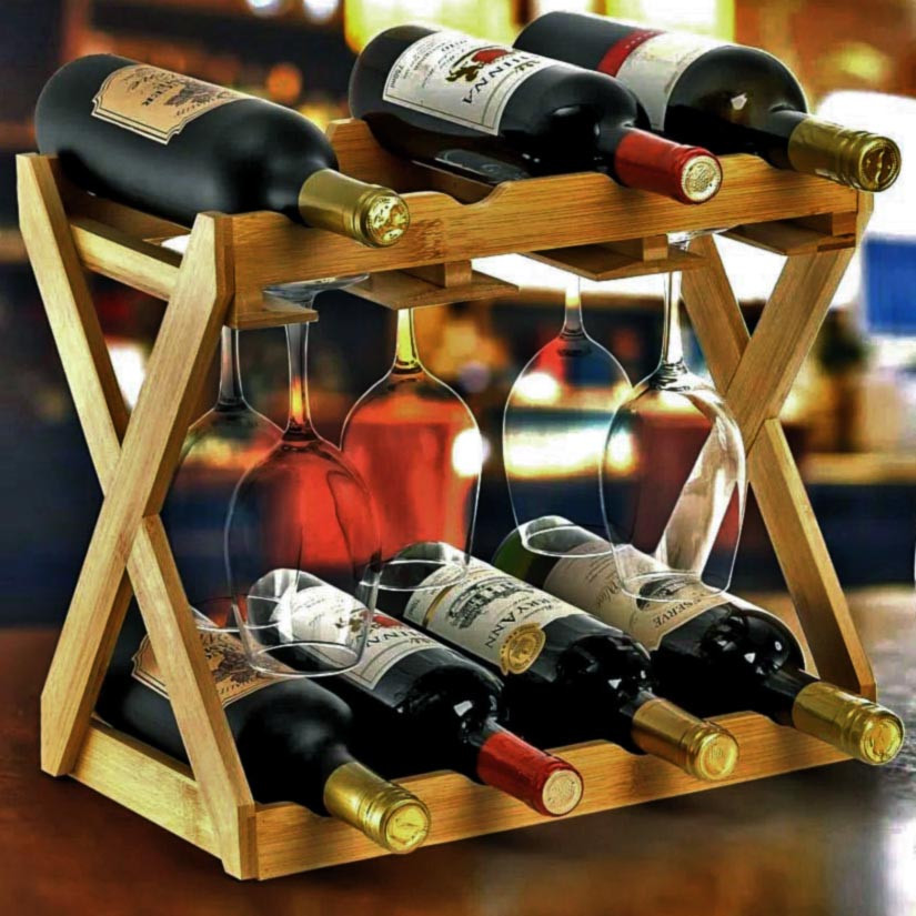 Настільна винна полиця "Содан" сієна Миколаїв - фото 1