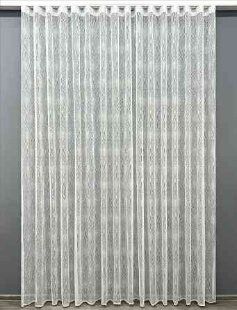 Тюль VR-Textil 2000т Жаккард Молочный 400х270 см (42-1047) Киев