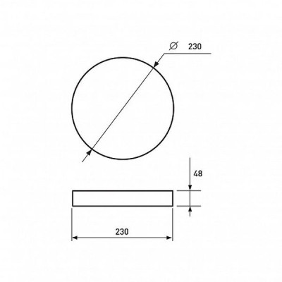 Светильник Eurolamp Easy click 20W 4000K (LED-NLR-20/40(GM)) Винница - изображение 3