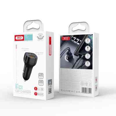 Зарядний пристрій XO 1xUSB QC3.0 + 1xUSB-C PD20W white (CC37-WH) Вінниця