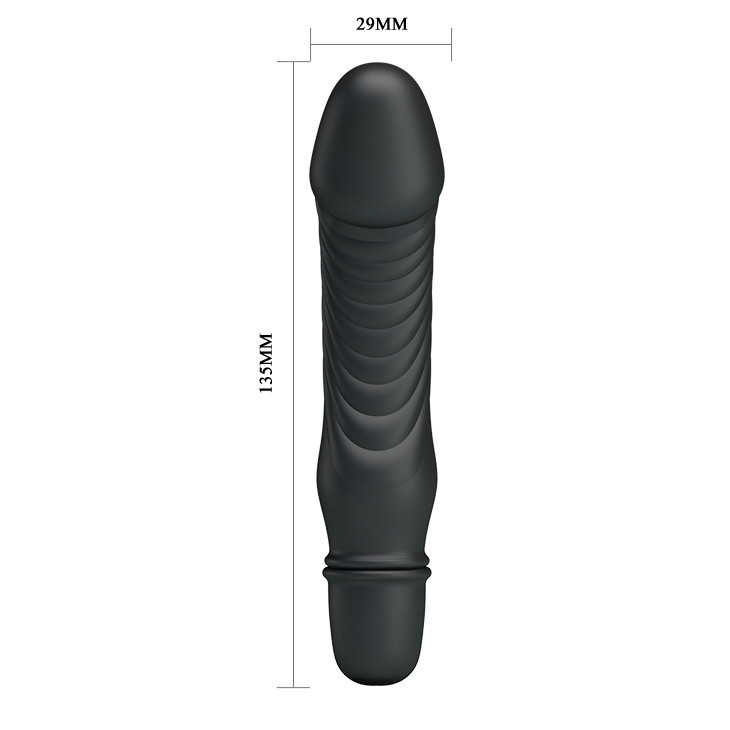 Вібратор - Pretty Love Stev Vibrator Black Sex Aura Київ - фото 5