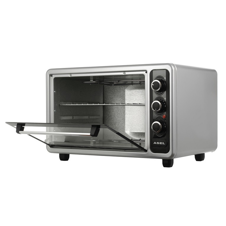 Многофункциональная печь с антипригарным покрытием ASEL, Печь-духовка для готовки PM-33 Львов - изображение 3