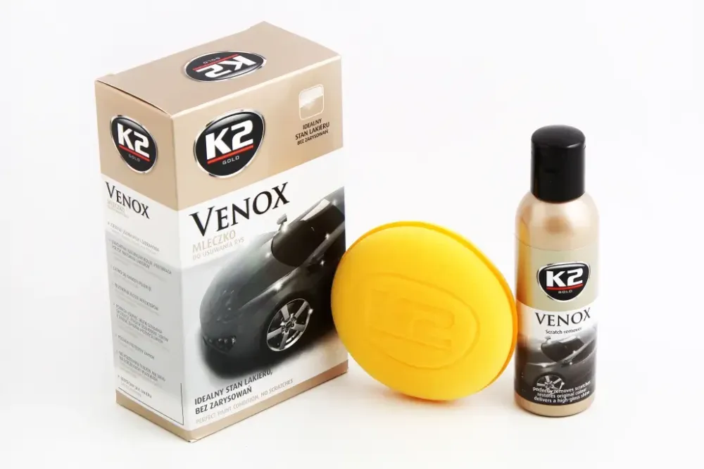 Полироль кузова молочко K2 Venox 180мл с губкой в уп. Винница - изображение 1