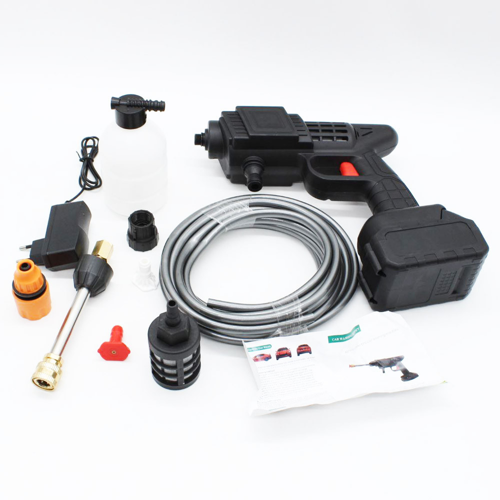 Мийка високого тиску 30В + Подарунок Автомобільний пилосос Vacuum cleaner / Міні мийка акумуляторна Київ - фото 7