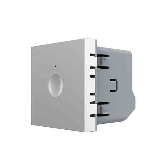 LIVOLO Сенсорний вимикач LIVOLO Sense, сірий, 5А 230В, без нейтралі, модуль без рамки (VL-FC1-2 Коломия