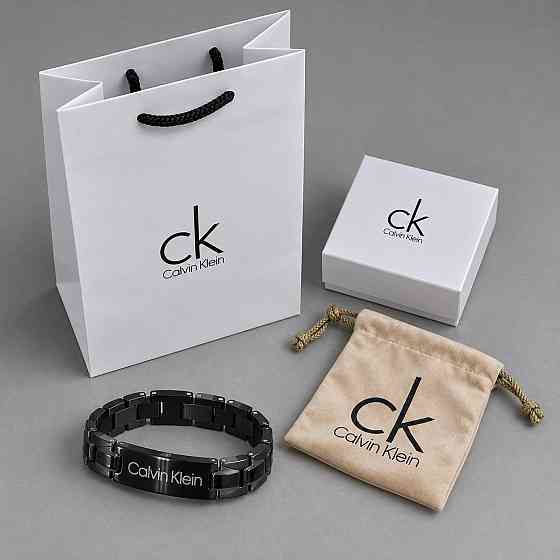 Мужской фирменный браслет Calvin Klein из нержавеющей стали (30114) Киев