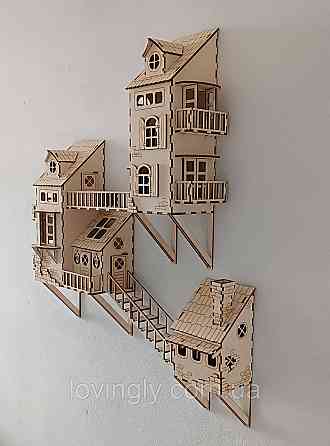 Настінна об'ємна композиція 65 см для декору приміщень. Ірпінь