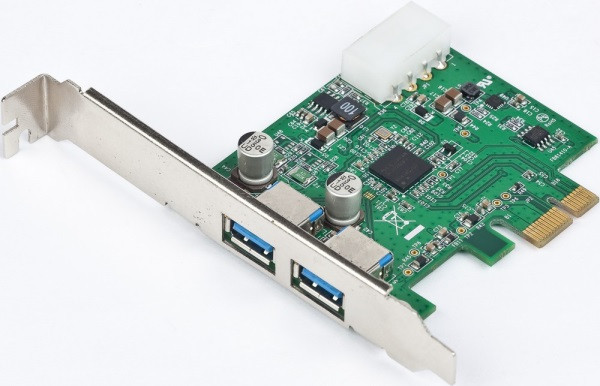 Контролер 2xUSB3.0 Gembird UPC-30-2P PCI-E (UPC-30-2P) (код 67105) Львів - фото 1