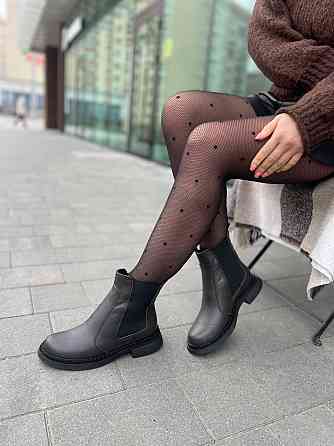 Edan Instruments Черевики жіночі EDAN коричневі шкіра натуральна зимові высота 15 см размер 38- Коломия