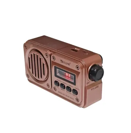 Радіоприймач Golon RX-BT499VS з акумулятором, Bluetooth, USB та microSD, портативна колонка Одеса - фото 11