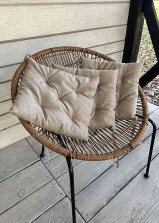 Подушка для стільців (38x38х5 см) Decorator Мальмо колір бежевий 84-100 Київ