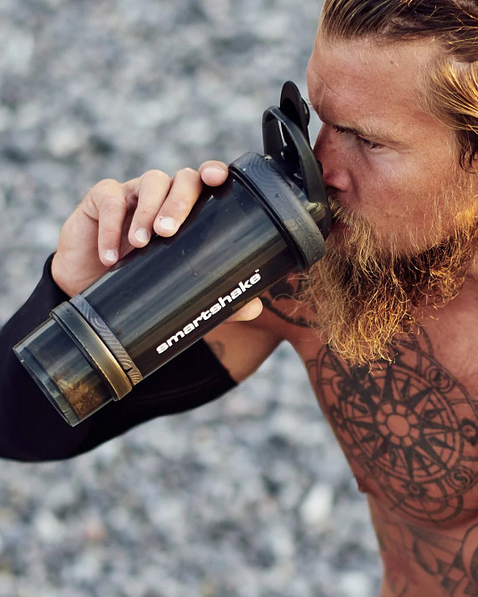Шейкер спортивний SmartShake Revive 25oz/750ml Black Луцк - изображение 6